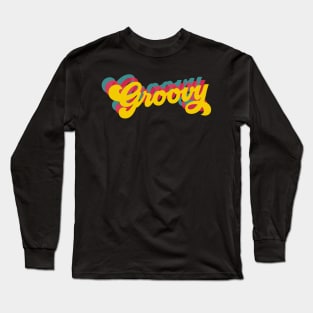 Groovy Retro Long Sleeve T-Shirt